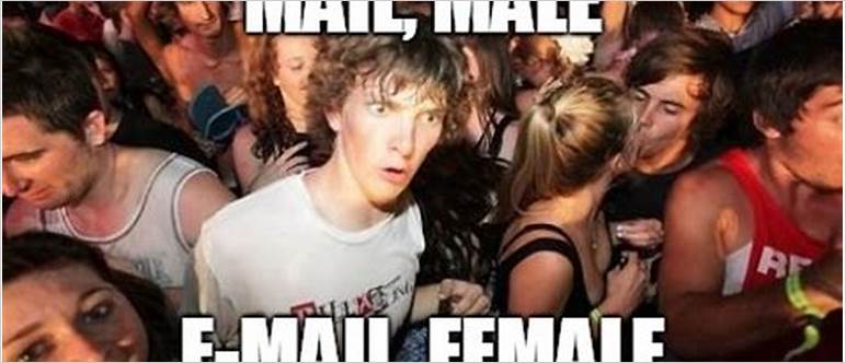 Male or female email